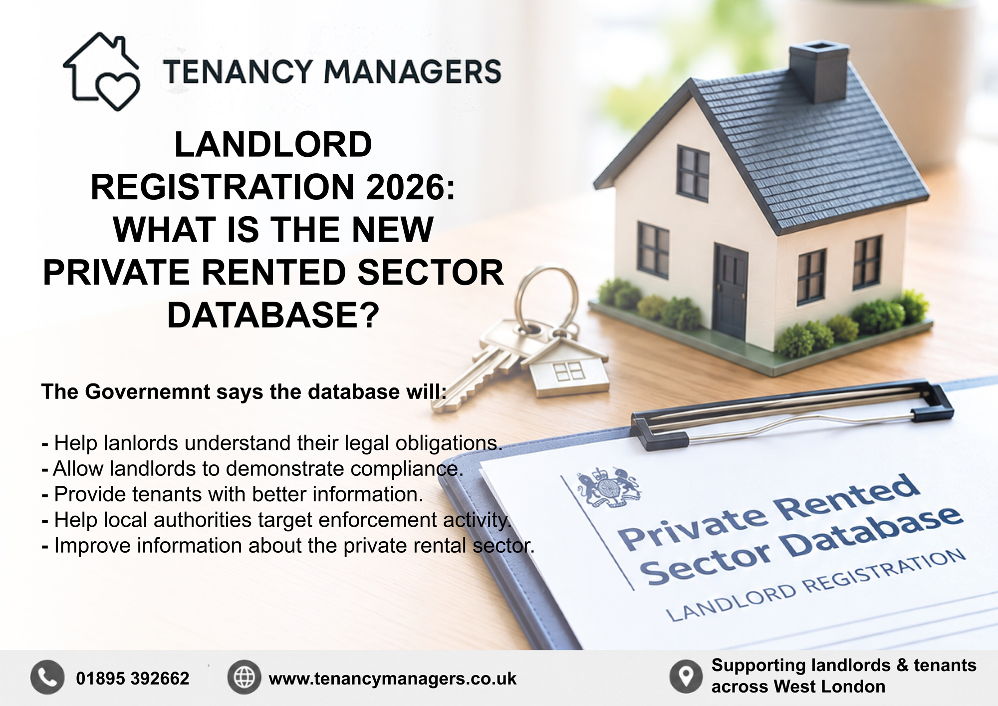Landlord Registration 2026: What Is the New Private Rented Sector Database?